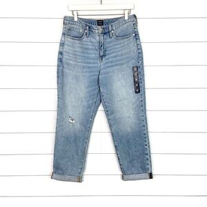 NWT JCREW Relaxed Boyfriend Jeans 29 Light Denim Relaxed Casual New